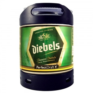 Perfect Draft Diebels Keg
